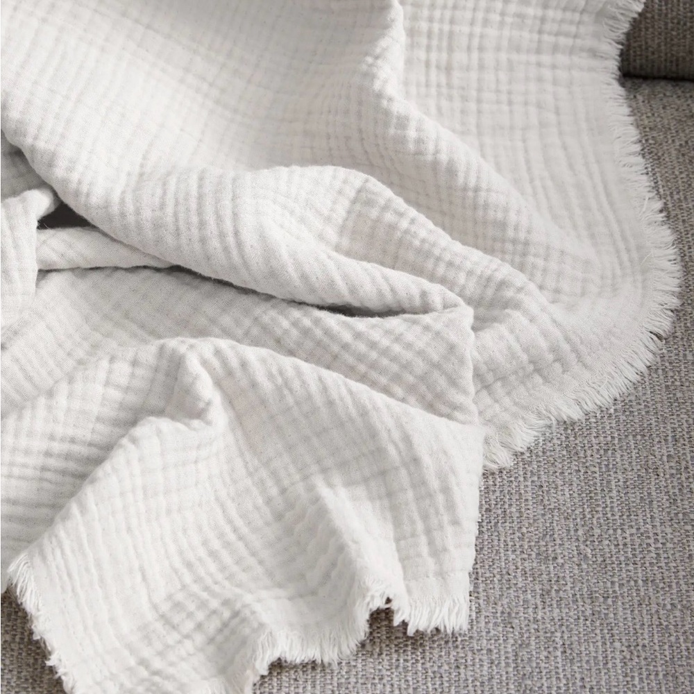 Quince organic air gauze, throw NEW! - Picture 3 of 9